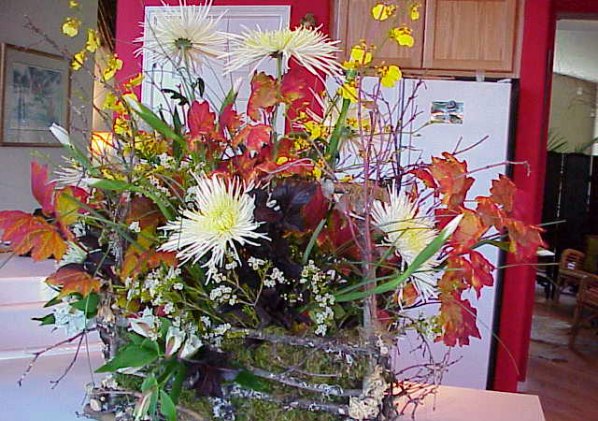 Fall Flowers - floral arrangement